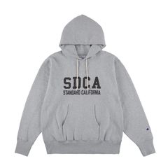 Champion For SD Exclusive R.W Hood Sweat - Gray / プルオーバーフード リバースウィーブ / SWOHA240
