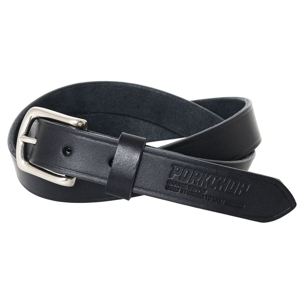 LEATER BELT 01 - BLACK / レザーベルト