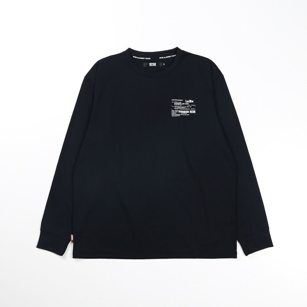 ICON GRAPHIC L/S TEE - BLACK / グラフィックTシャツ / 15045