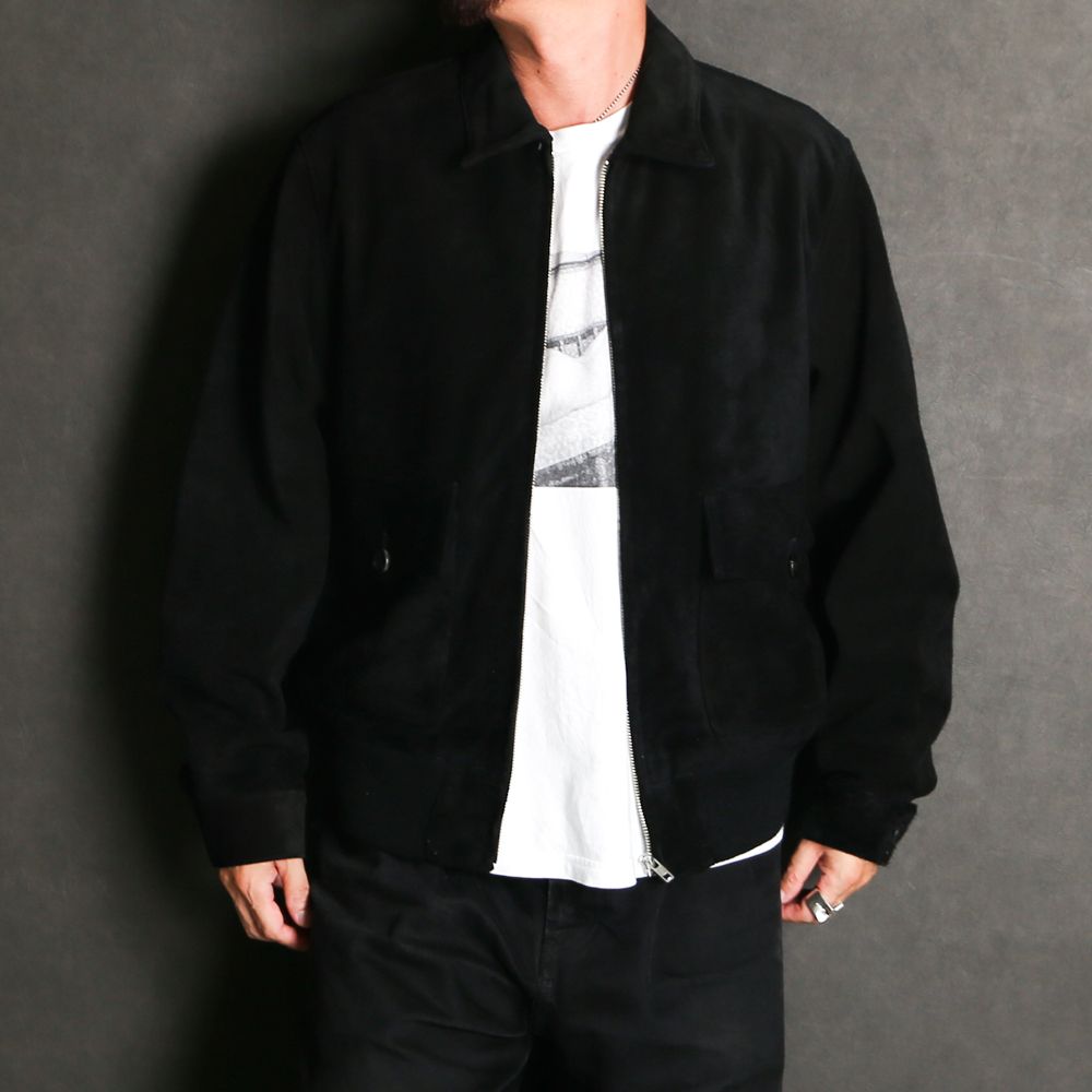 WACKOMARIA × STIE-lo × MINEDENIM / Suede Leather Jacket - BLK / MDSL-WM-BL01