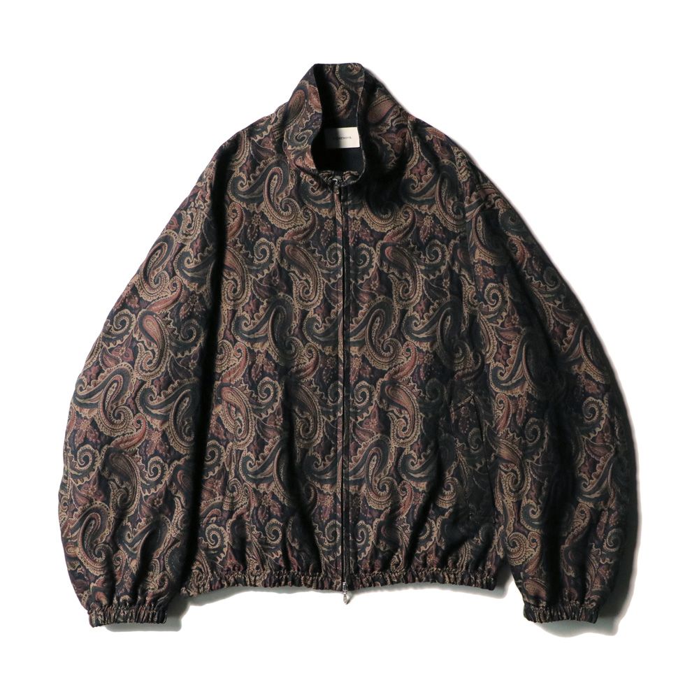 jacquard boa blouson / supernova