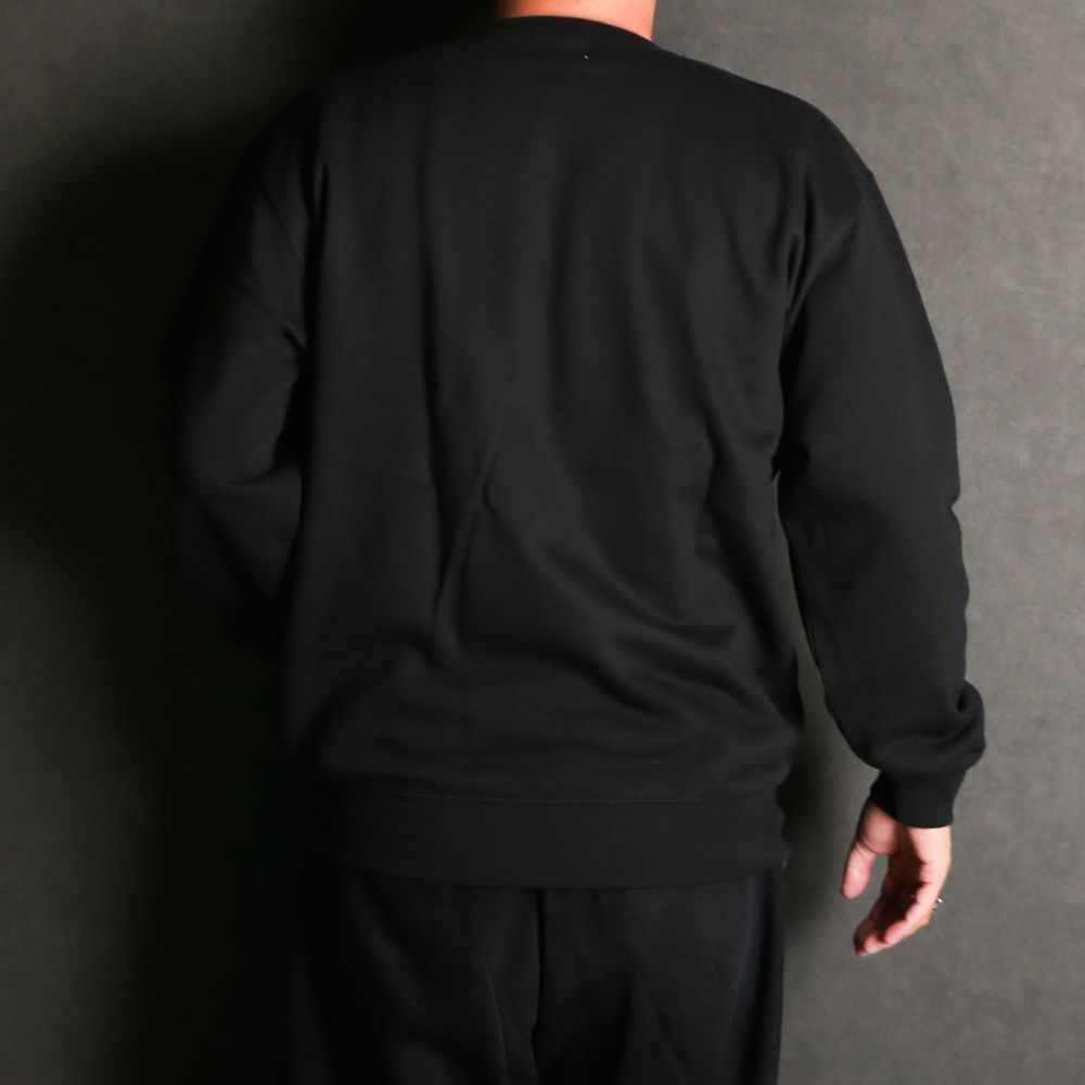 SCRIPT COLLEGE SWEAT - BLACK / スウェット
