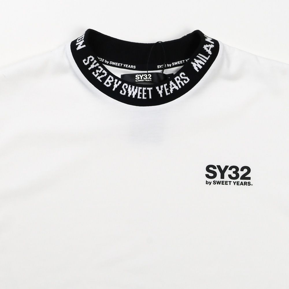 Tシャツ/カットソー(七分/長袖)美品 SY32 by SWEET YEARS ロンT サイズL ゴールド