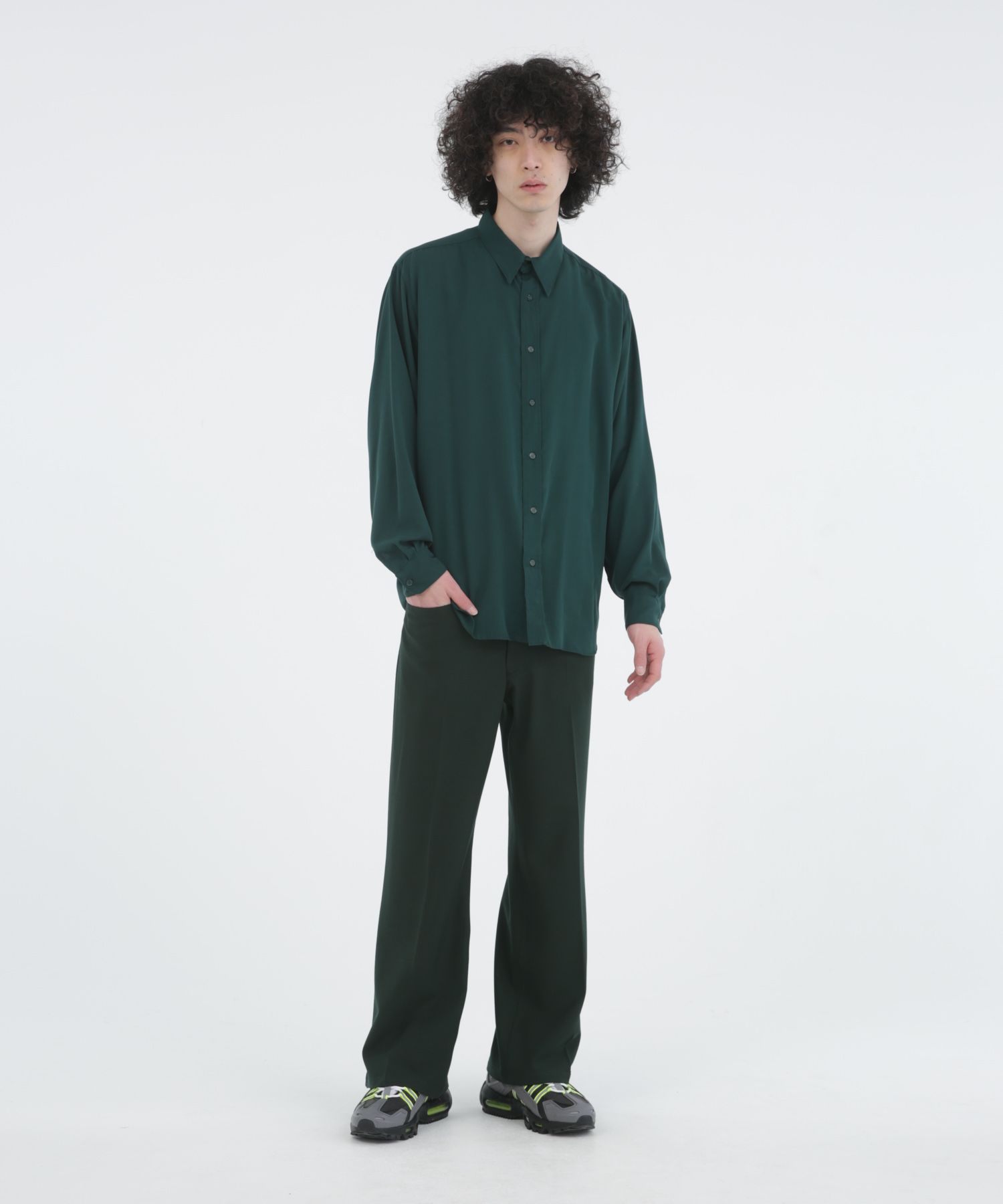 T/RAYON TWILL SH / レギュラー シャツ / 378207