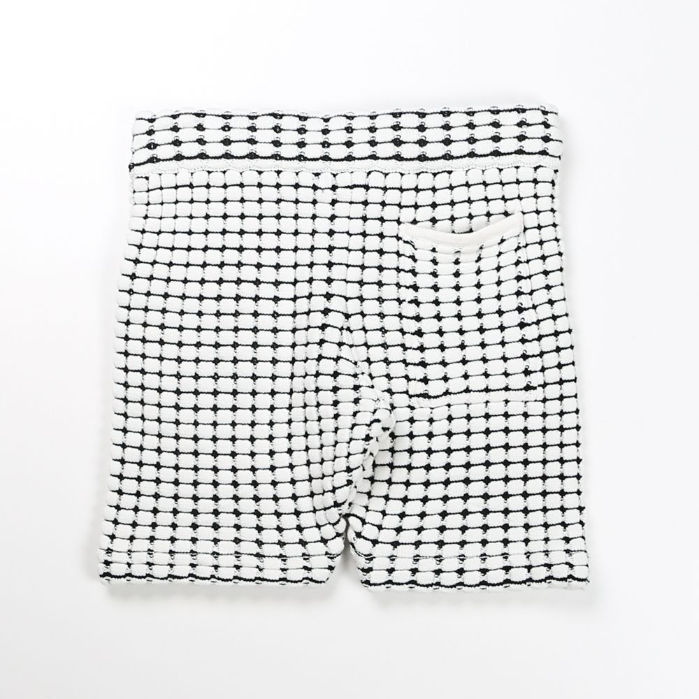 BIG WAFFLE "3" KNIT SHORTS / ビッグワッフル ハーフパンツ / USB-21029
