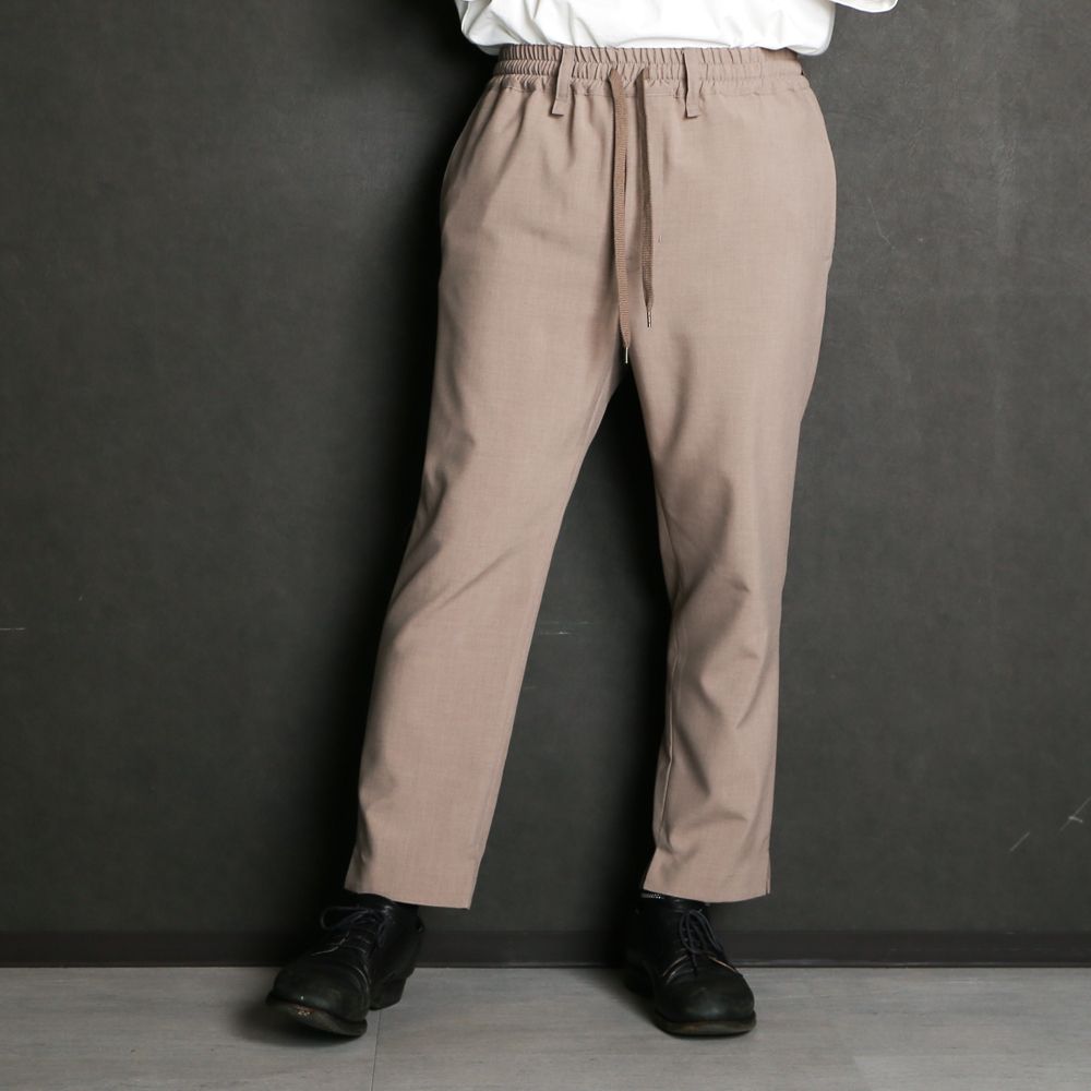 REFLAX WEATHER CLOTH PT / サイドスリット テーパードパンツ / 479102