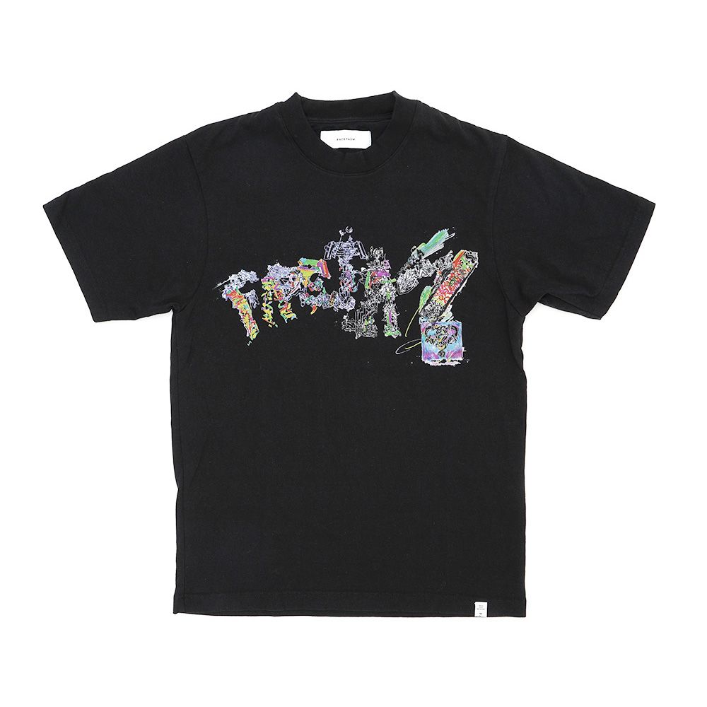 FACETASM◆Tシャツ/4/コットン/BLK/プリント/ABH-TEE-U17 FACETASM - EYƎ GRAPHIC BASIC TEE / Tシャツ / ABH-TEE-U10