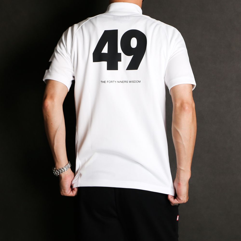 TFW49 - MOCKNECK SIDE MESH T / モックネック サイドメッシュTシャツ