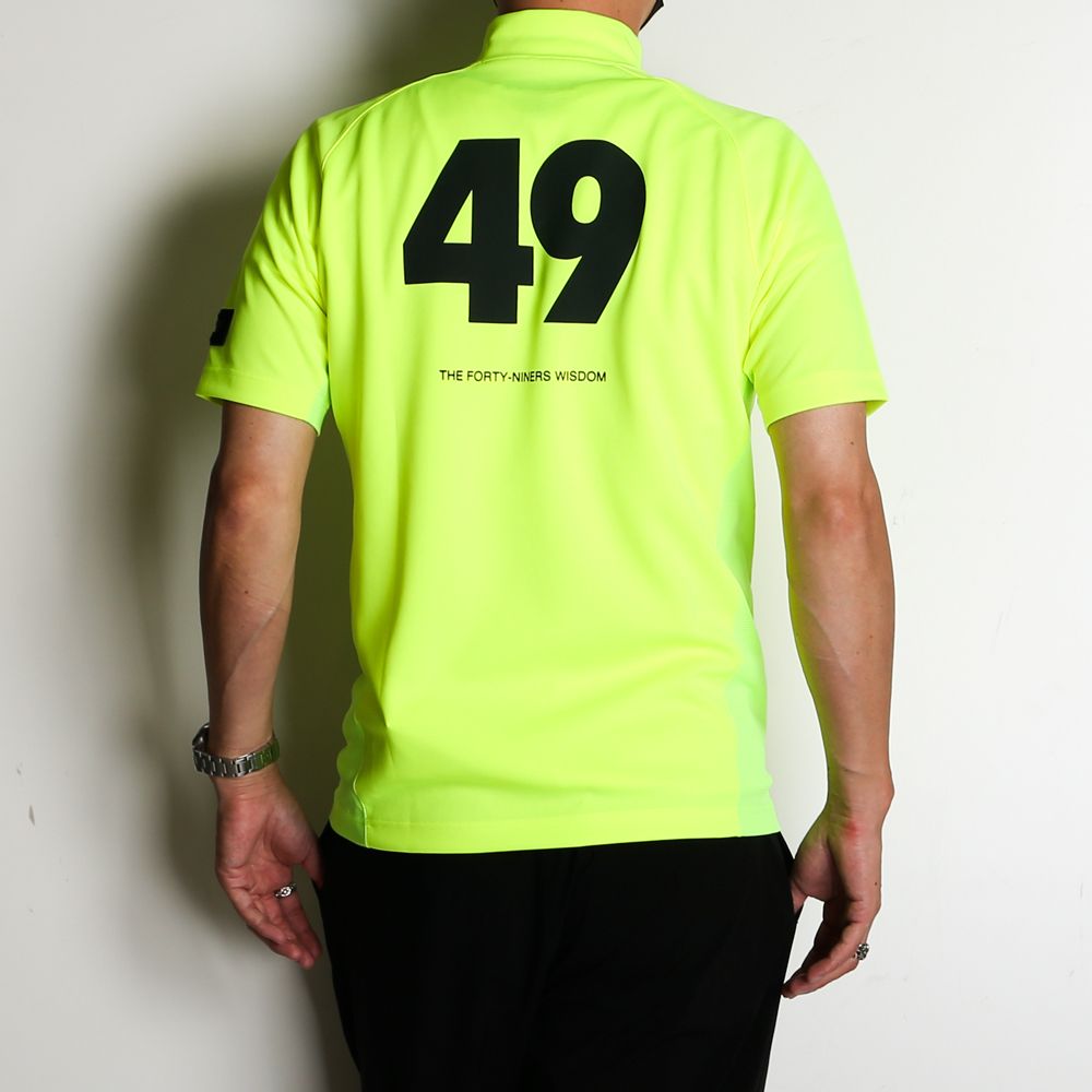 MOCKNECK SIDE MESH T / モックネック サイドメッシュTシャツ / T102220013
