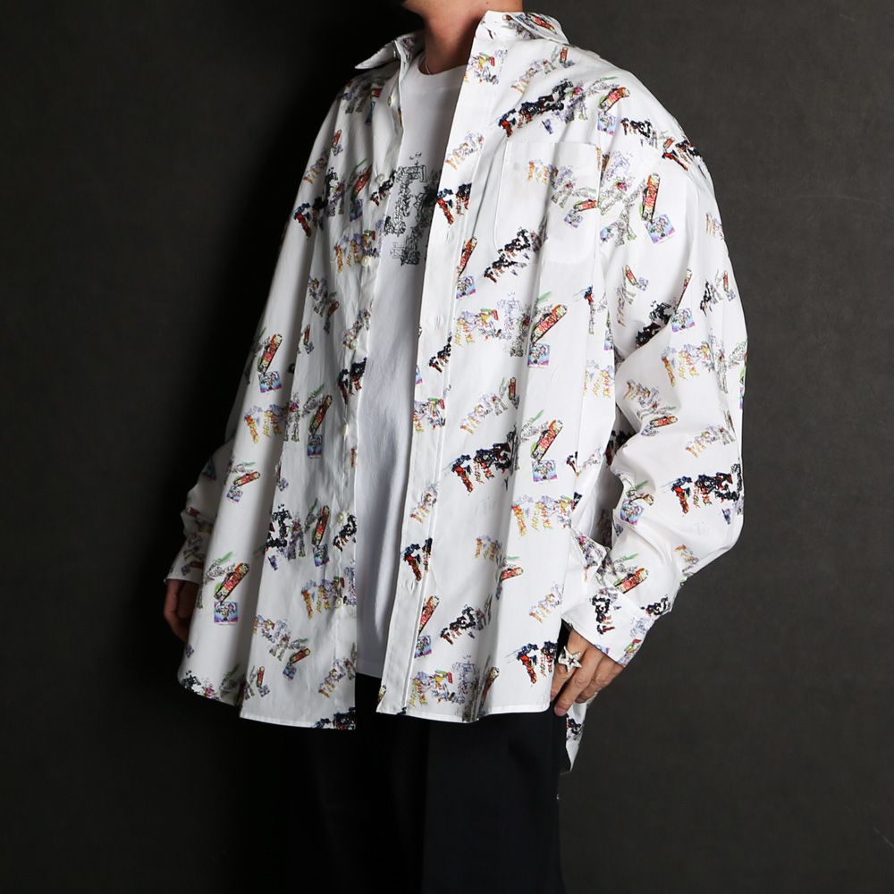 FACETASM - EYƎ GRAPHIC BIG LONG SLEEVE SHIRT / シャツ / ABH-SH-M04