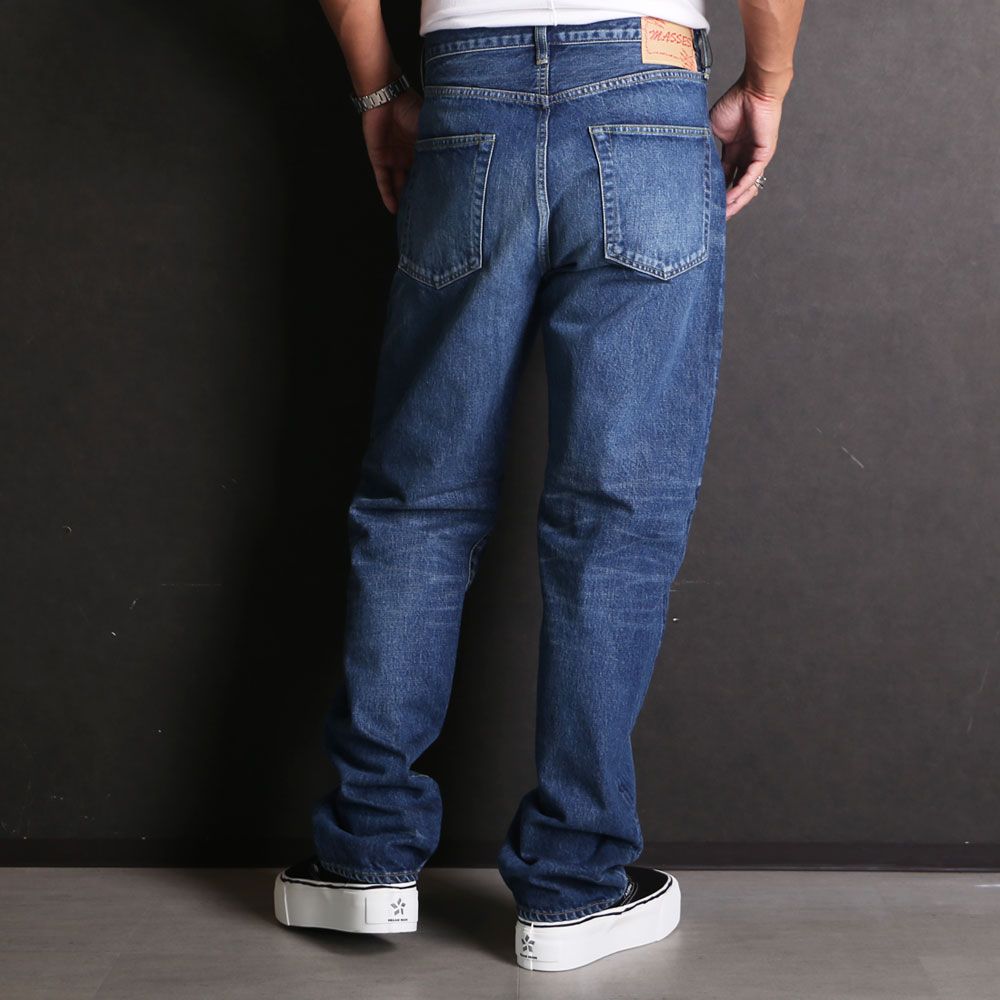 DENIM 5P PANTS H.WASH / ワイドストレート デニムパンツ / 1252005