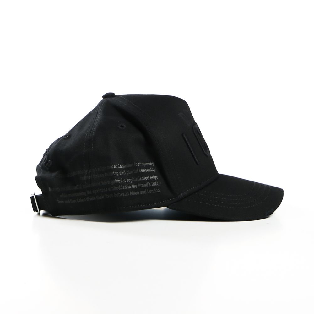激安通販新作 DSQUARED2 - ICON Embroidered BaseBall Cap / ICON刺繍 ベース 帽子