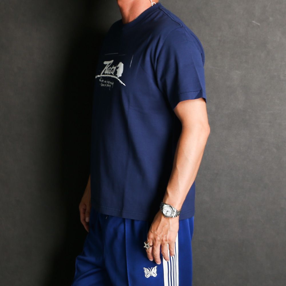 SCRIPT LOGO WAY OF LIFE TEE - NAVY / Tシャツ / 24'SPT-0802