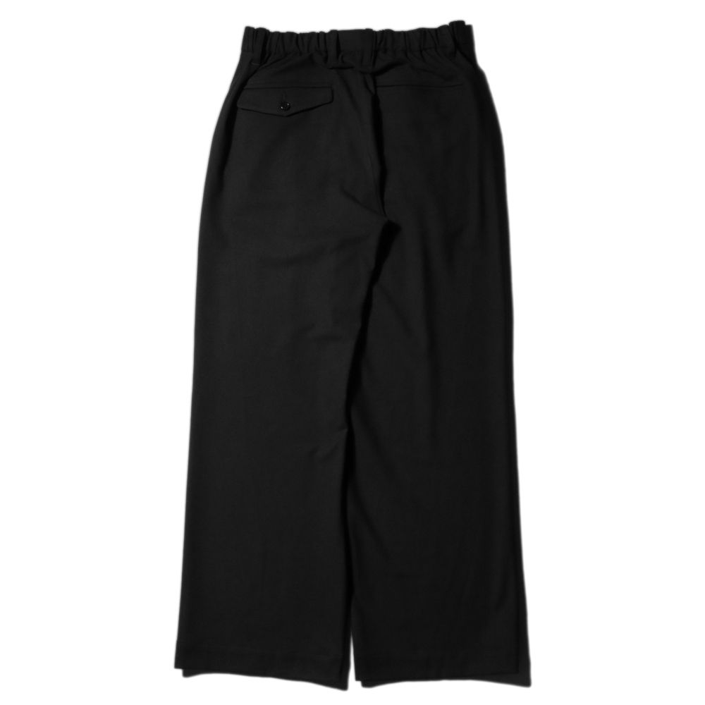 Wide Utility Trousers / ワイドトラウザー - ポリエステルレーヨン 2WAYストレッチ / SN-633A