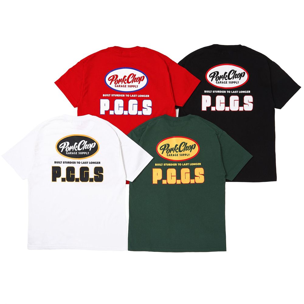 人気便利グッズ TEE BLOCK PCGS - PORKCHOP - ショートスリーブTシャツ / WHITE トップス