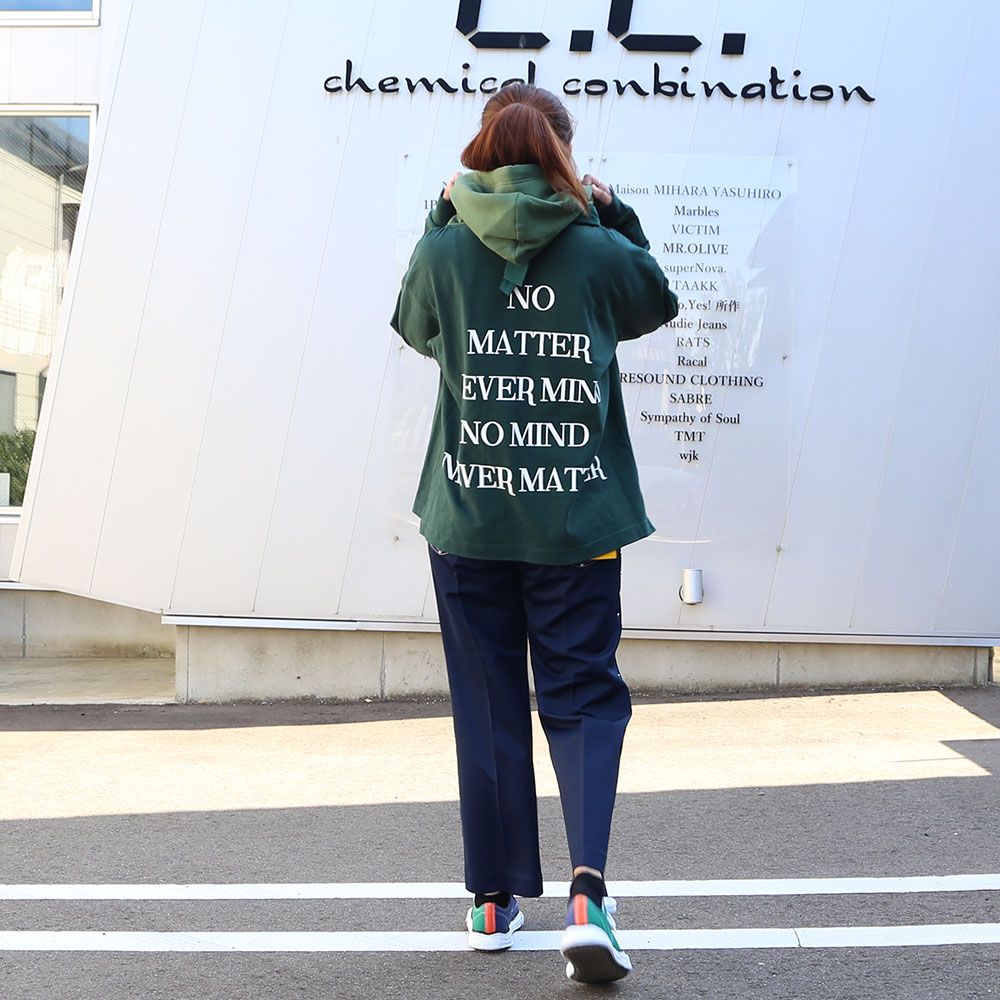 Maison MIHARA YASUHIRO - Shift side hoodie / A07HD591 | chemical ...