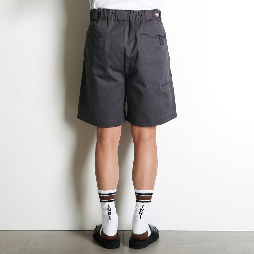 × DICKIES / 2TUCK HALF PANTS - T.GRAY / 2261-CP41-029