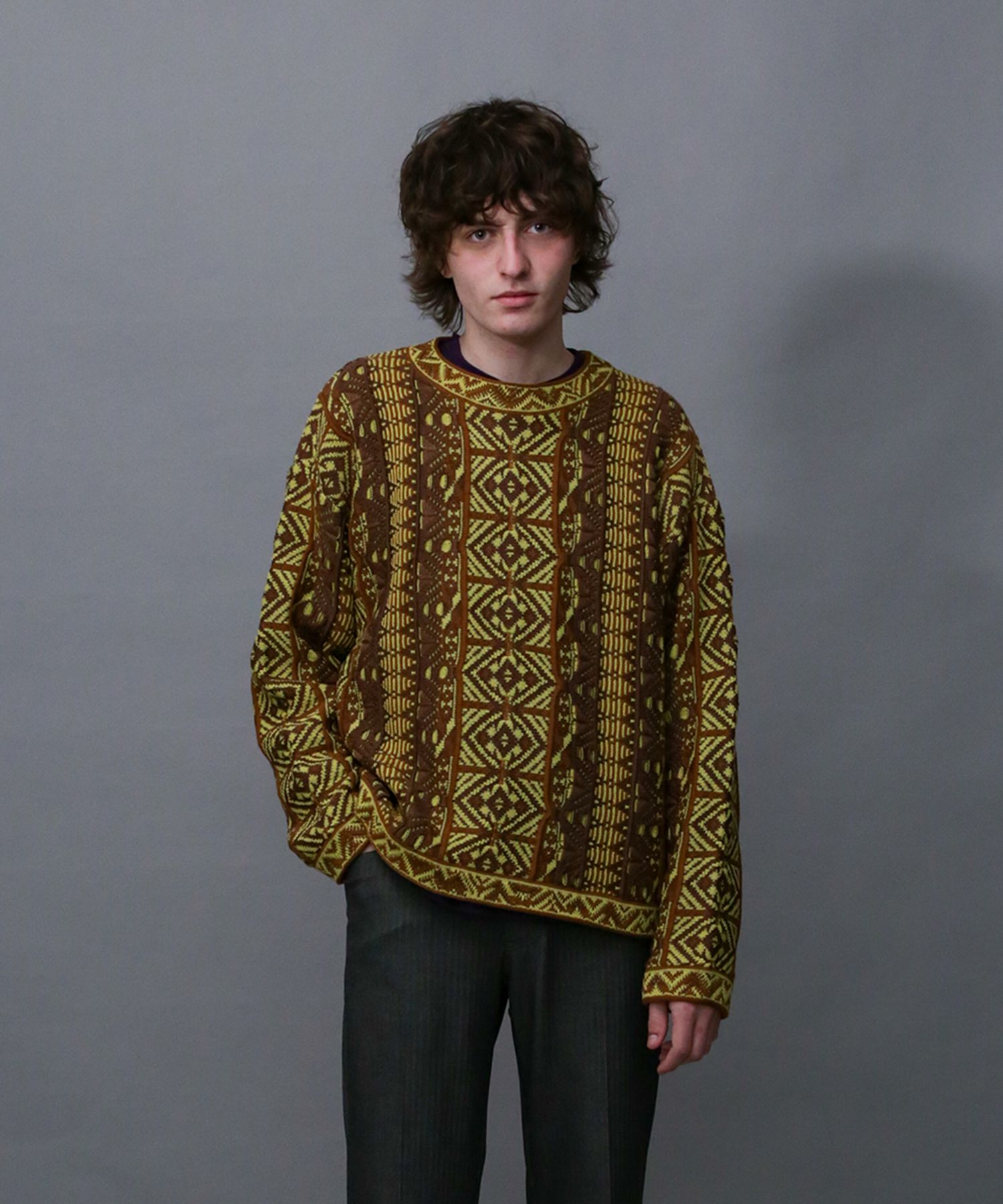 Iroquois - 7GG COOGI TUCK KNIT / プルオーバーニット / 279200