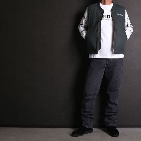【HideandSeek】【RATS】【MASSES】【MINEDENIM】コーディネート