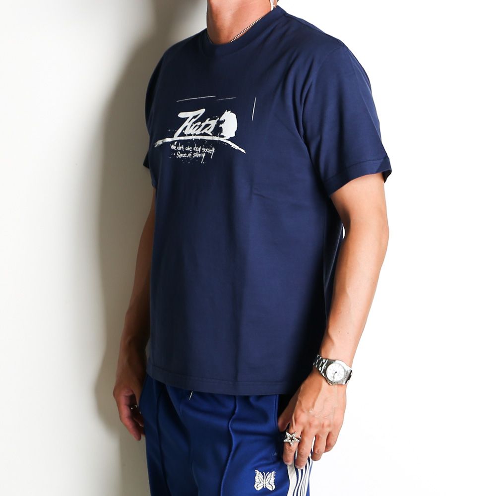 SCRIPT LOGO WAY OF LIFE TEE - NAVY / Tシャツ / 24'SPT-0802