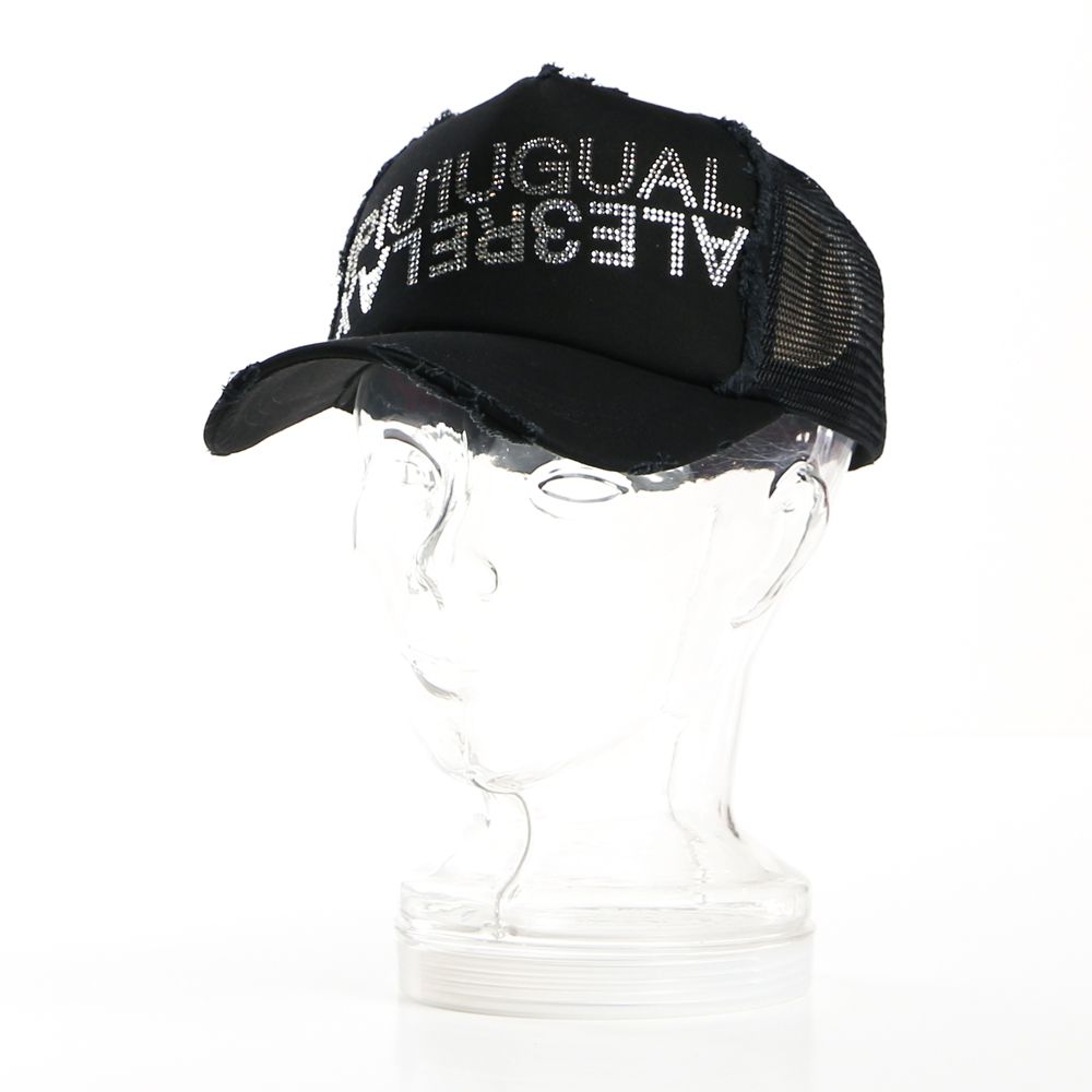 DOUBLE LOGO RHINESTONE CAP / ダブルロゴ ラインストーンキャップ / USZ-21001