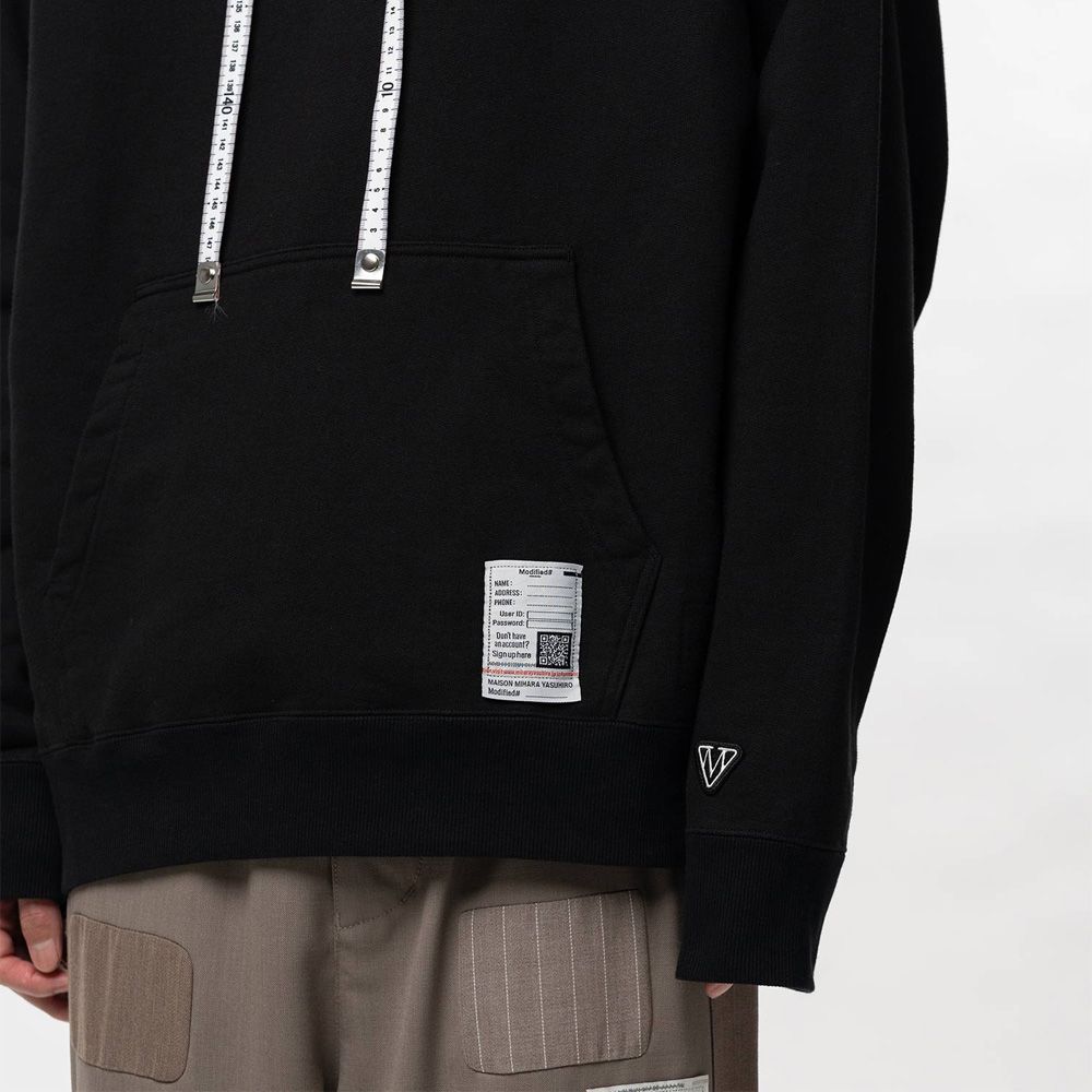 Leon Embroidery Hoodie - BLACK / レオン エンブロイダリー フーディー / J16HD791