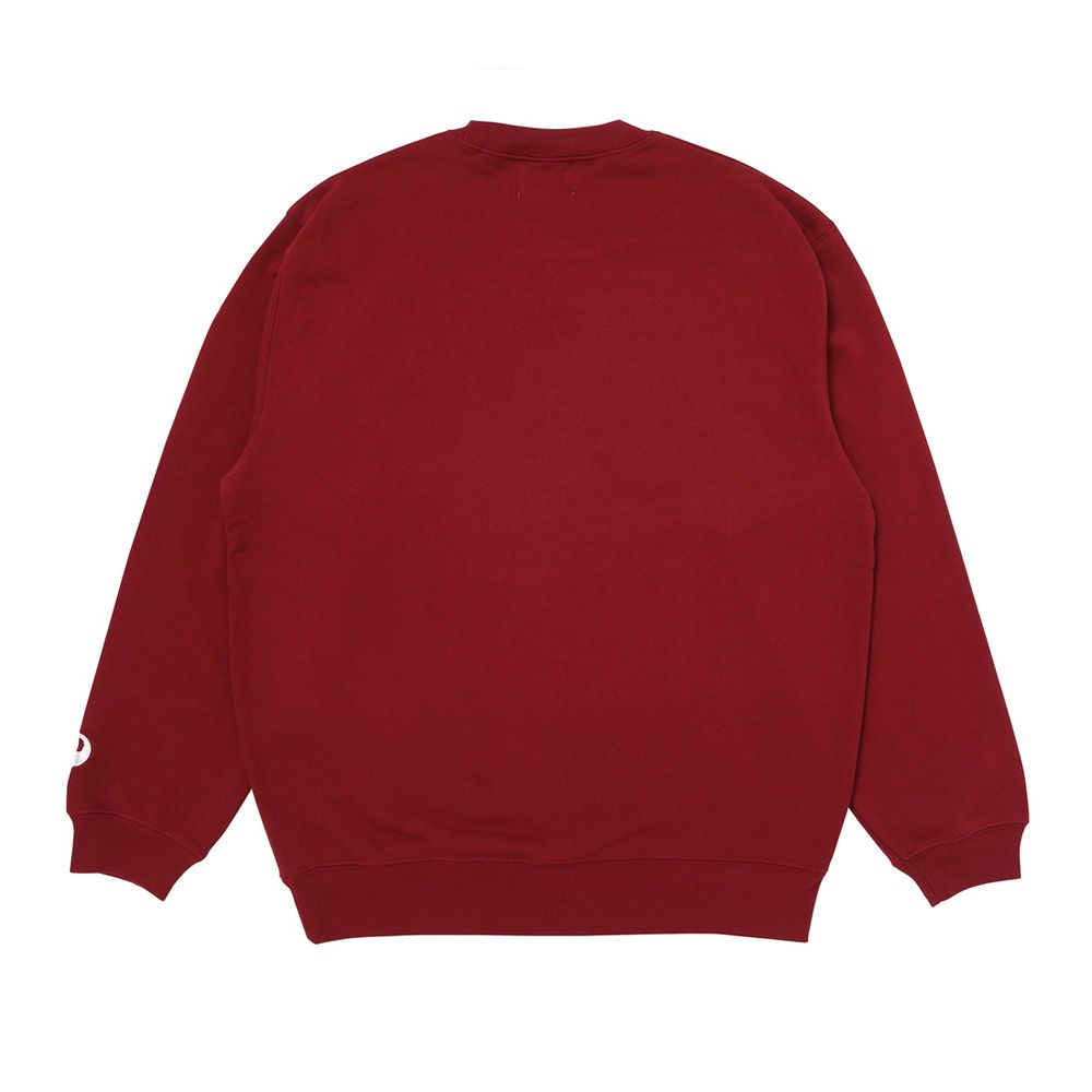 SCRIPT COLLEGE SWEAT - MAROON / スウェット