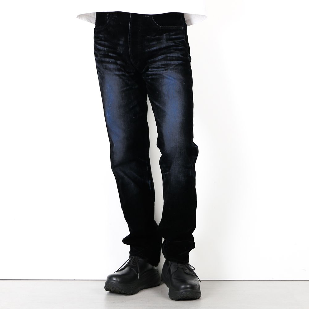 "VELVET DENIM" DENIM PANTS / ヴェルベット デニムパンツ / TA20AW-PT015