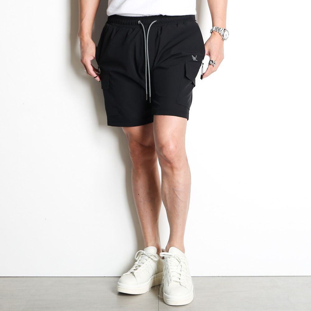 LIGHT CARGO SHORTS / ランニング カーゴハーフパンツ / USB-24018