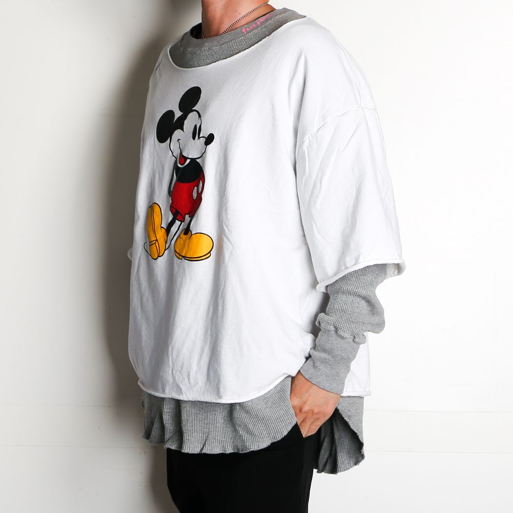 FACETASM - MICKEY LAYERD LONG SLEEVE TEE / Tシャツ / MIMI-TEE-U12