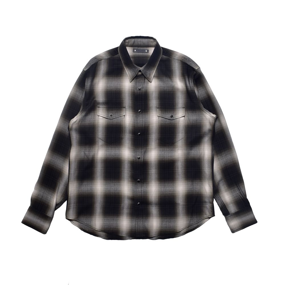 R.Plaid Western SH - BLT / 2604-5001