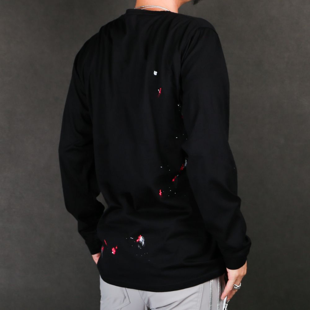 PAINT LONG TEE / ペイント ロングスリーブTシャツ / RC17-T-001