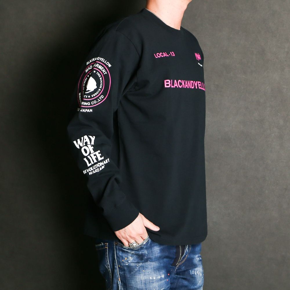 LOCAL-13 L/S / プリント ロングスリーブTシャツ / 21'RTC-0301-BP