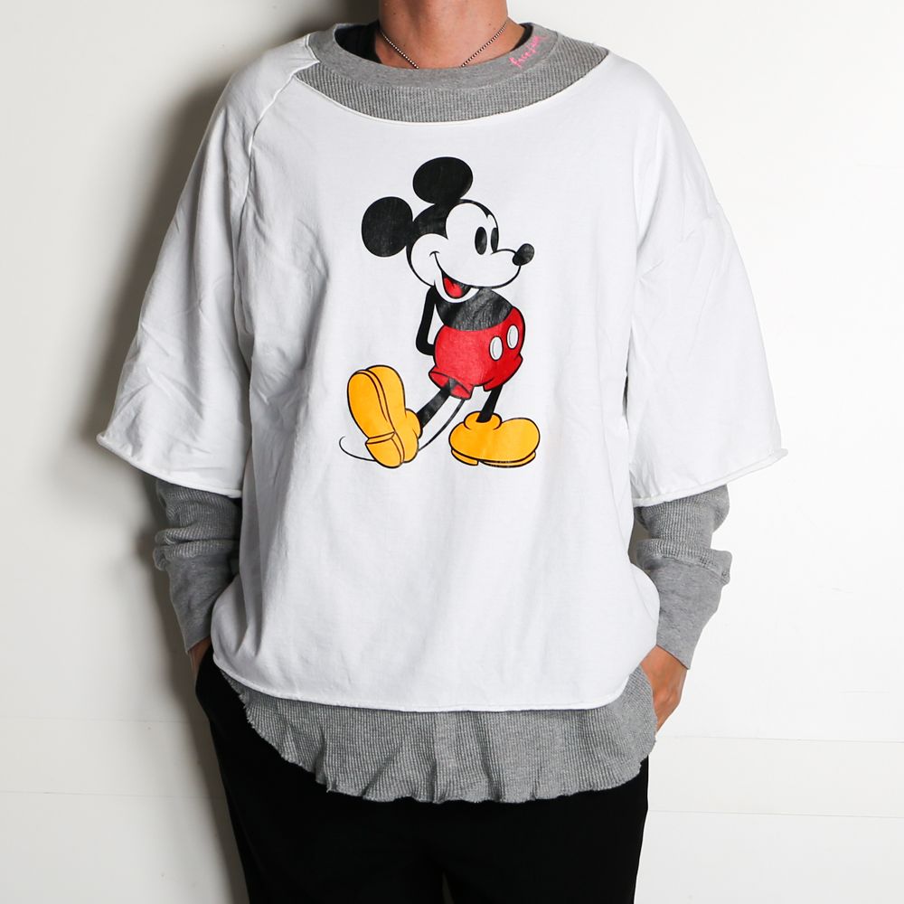 FACETASM - MICKEY LAYERD LONG SLEEVE TEE / Tシャツ / MIMI-TEE-U12