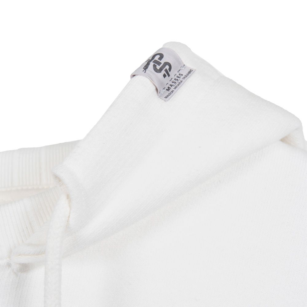MASSES × Maison MIHARA YASUHIRO / DON'T FOG UP PRINT HOODIE - WHITE / プルオーバー パーカー / C15HD043