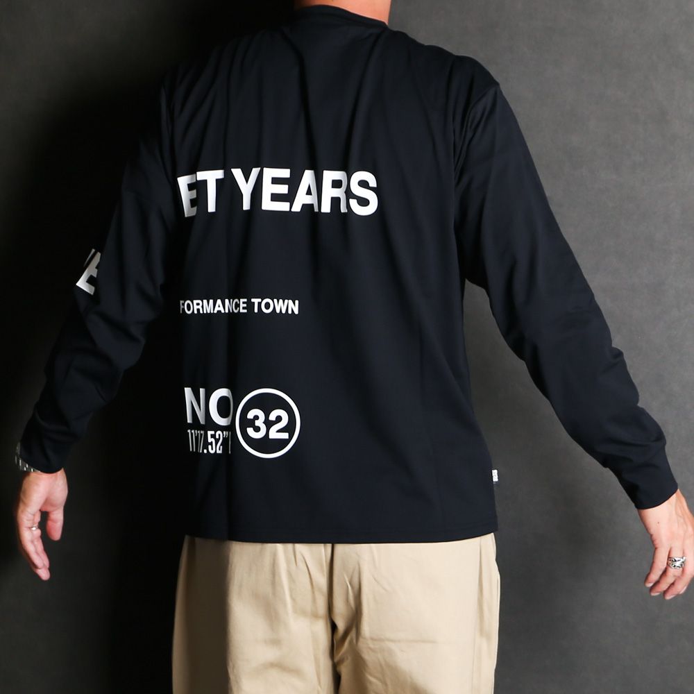 【ラスト1点-サイズS】 SEPARATE GRAPHIC L/S TEE - BLACK / グラフィックTシャツ / 14538