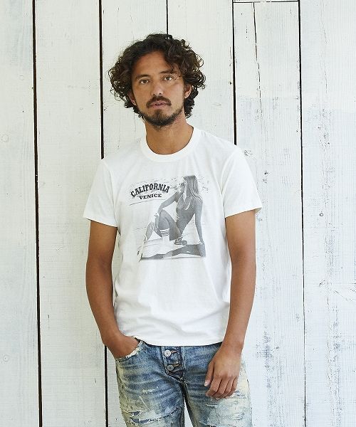 S/SL RAFI JERSEY TEE(GIRL PHOTO) / プリントTシャツ / TCS-S2104