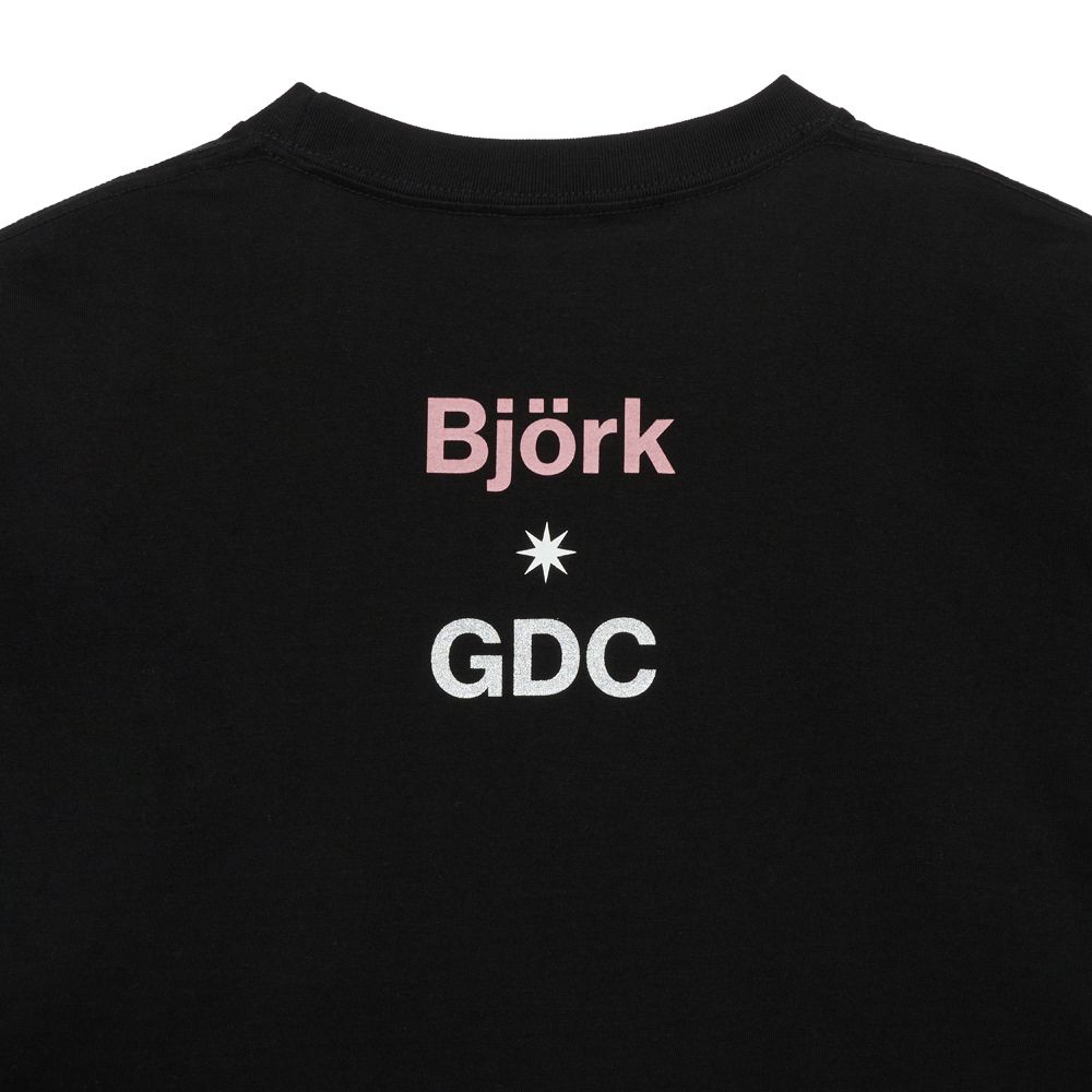 【Bjork by Kevin Cummins×GDC】 Color Tee - BLACK / Tシャツ / GD0583