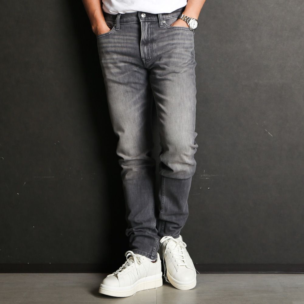 Slim Taper Abraded Stone 37.5 Jeans / スリムテーパード デニムパンツ / 4RE749G