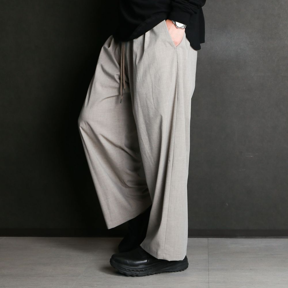T/R SZ 2TUCK WIDE PT / 2タックワイドパンツ / 479116