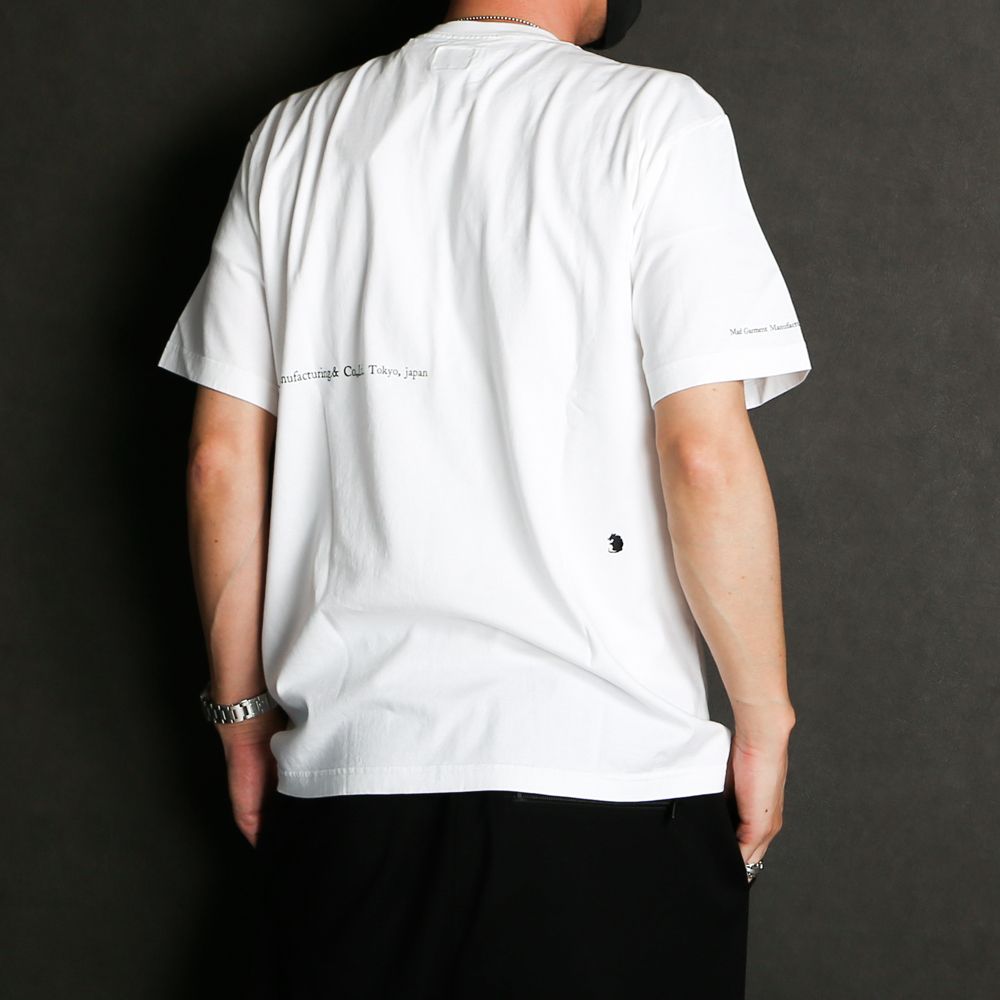 BOX FLAME LOGO TEE / ボックスフレームロゴ Tシャツ / 21'RT-0505