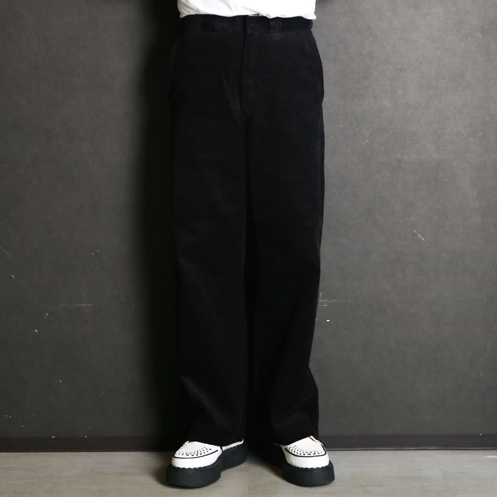 【ラスト1点-サイズ38】 × Dickies / Corduroy Pants - Black / 2262-CP40-027