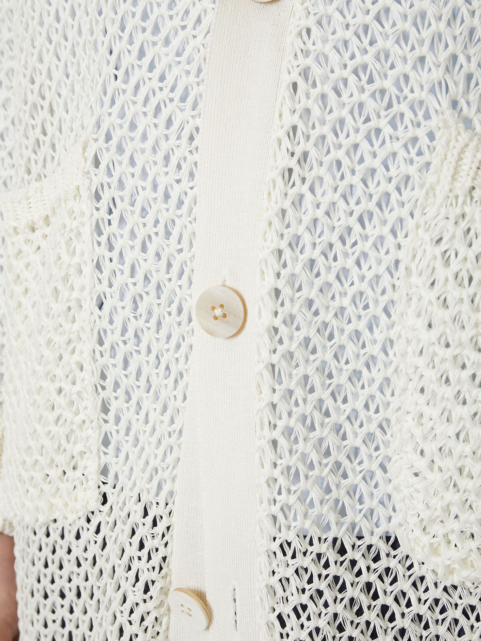 TAAKK "MESH KNIT" CARDIGAN / カーディガン / TA22SSKN081 chemical conbination