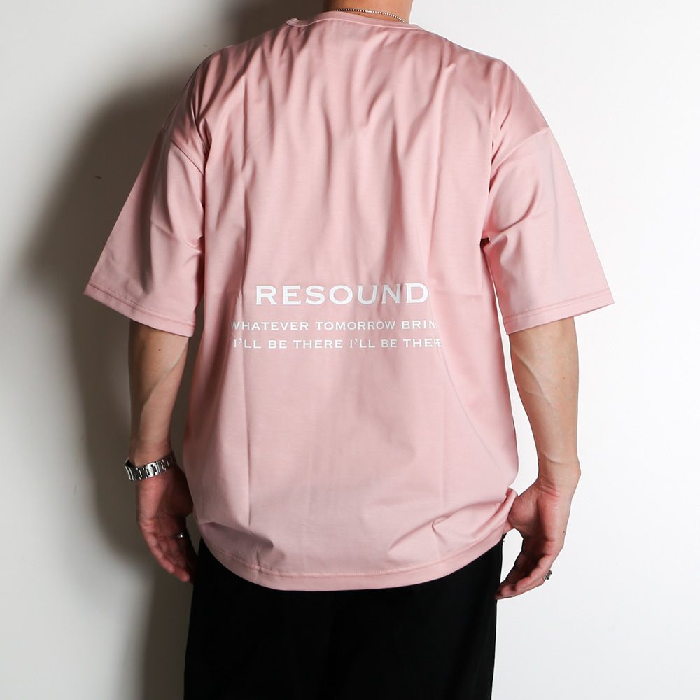 BACK ICON ROGO LOOSE TEE / オーバーサイズ バックロゴ Tシャツ / RC27-T-001 - 1