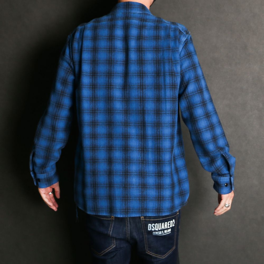 MINEDENIM - V.Check Flannel Work SH / 2209-5003 | chemical conbination