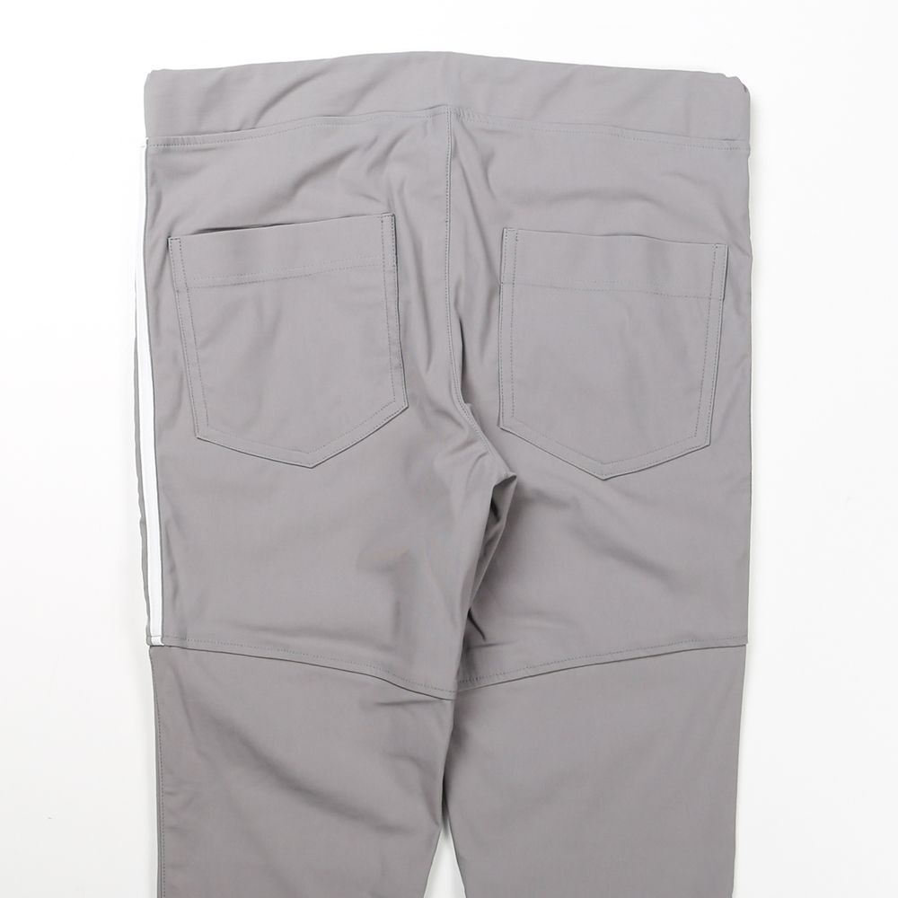 Johnson LINE NYLON PT - GREYWH / ナイロンラインパンツ / BASIC-ST-009