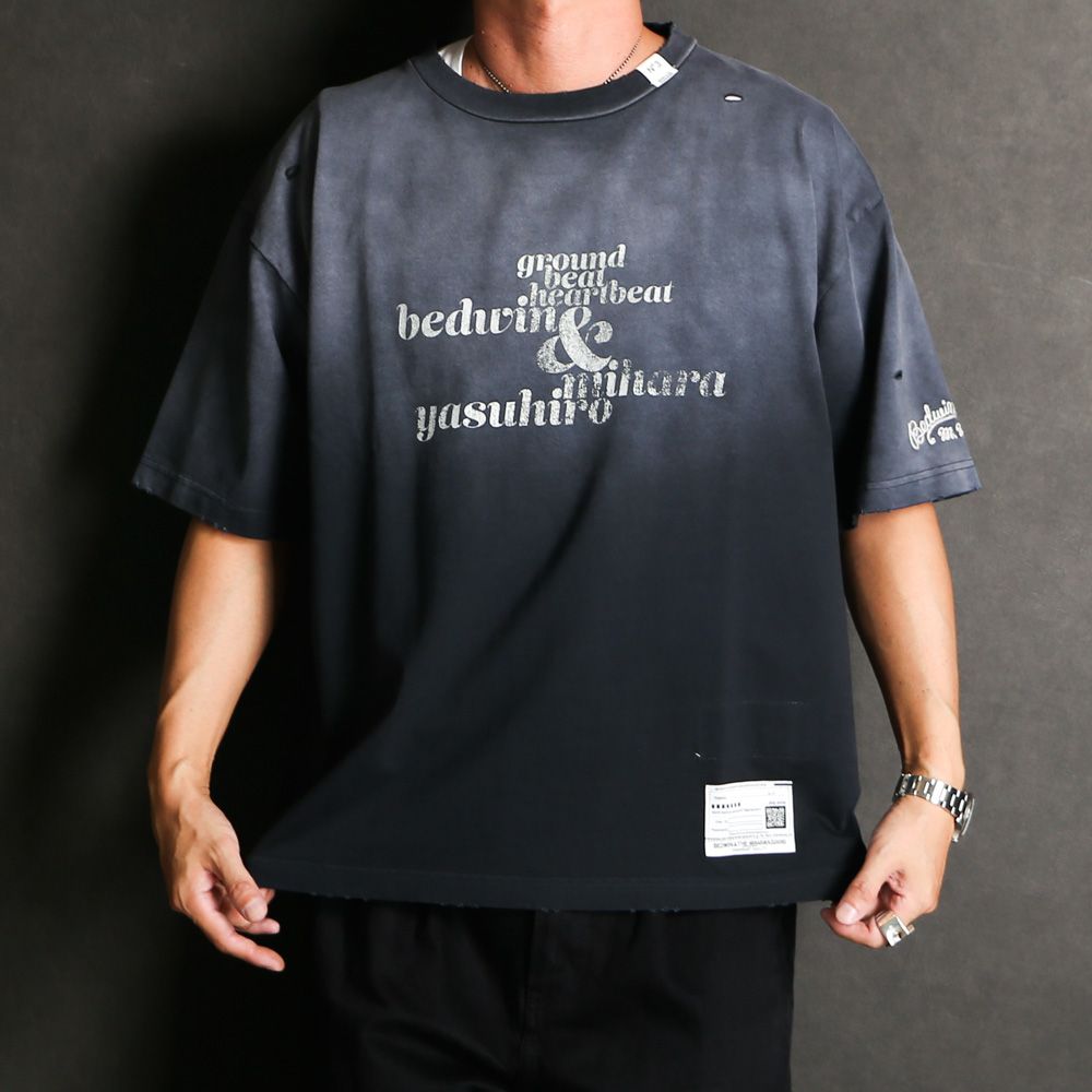 BEDWIN & THE MMY / Photo Print T-shirt / フォト プリント Tシャツ / C15TS023