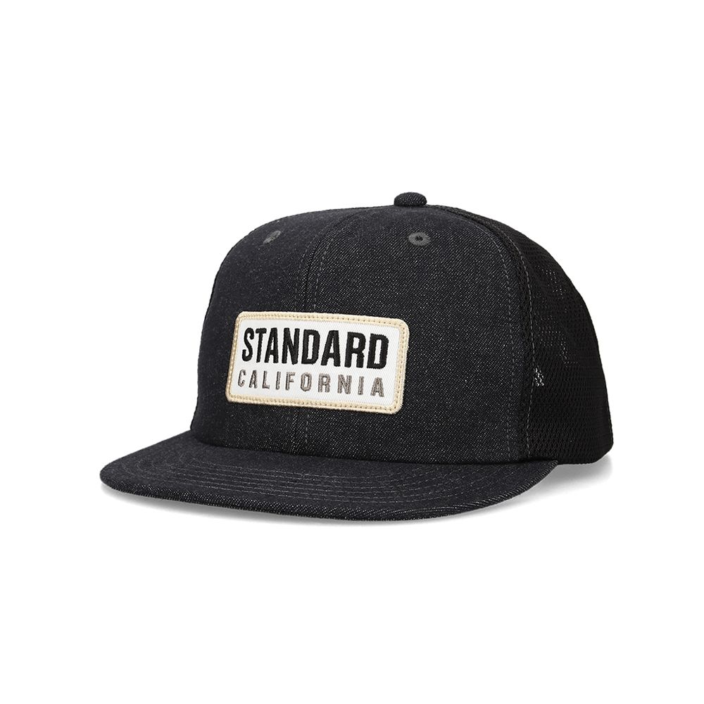 SD Box Logo Patch Denim Mesh Cap - Black / デニム メッシュキャップ / OTCOV090