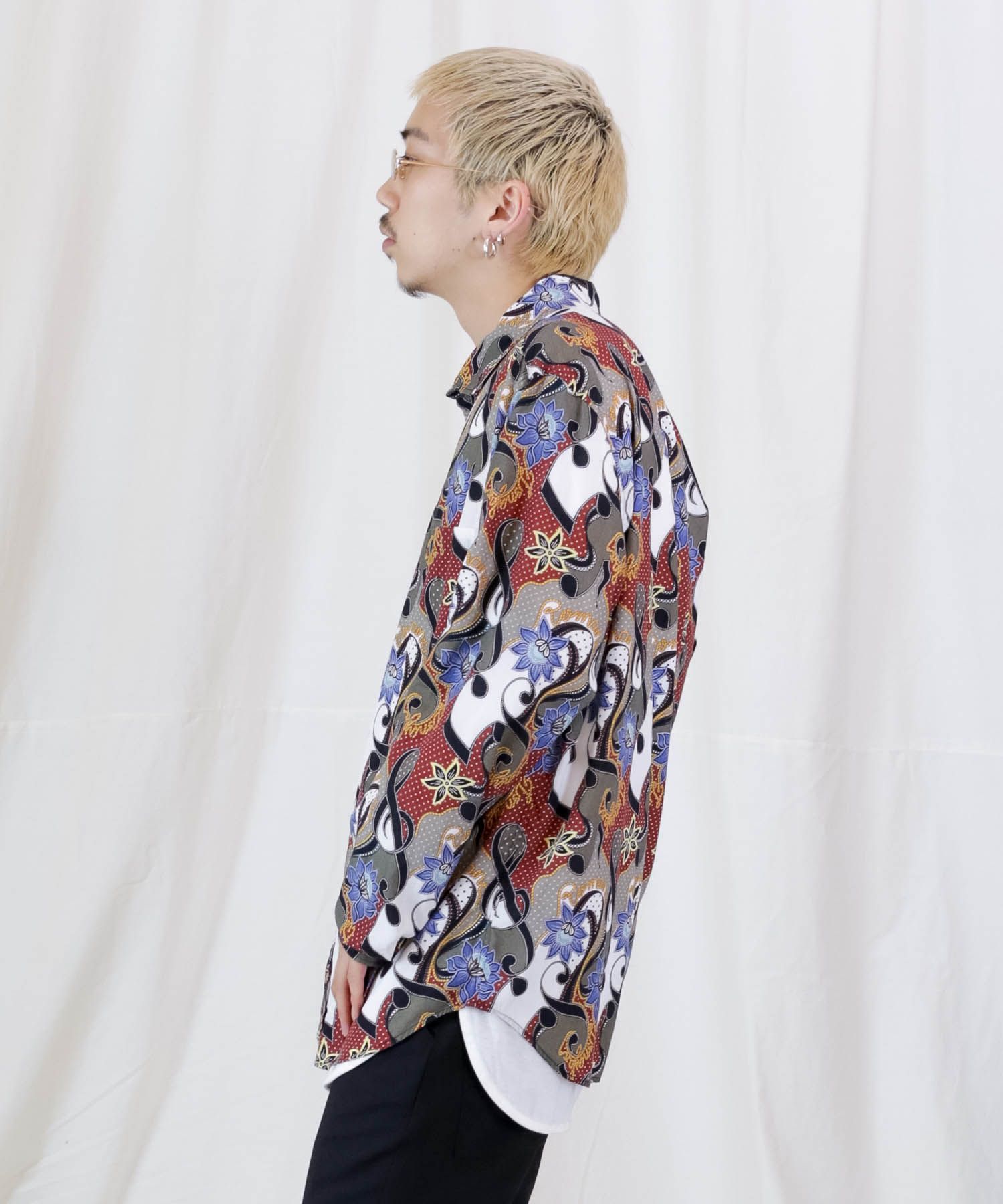 ROMANTIC-TONIGHT L/S SH / グラフィック シャツ / 379104