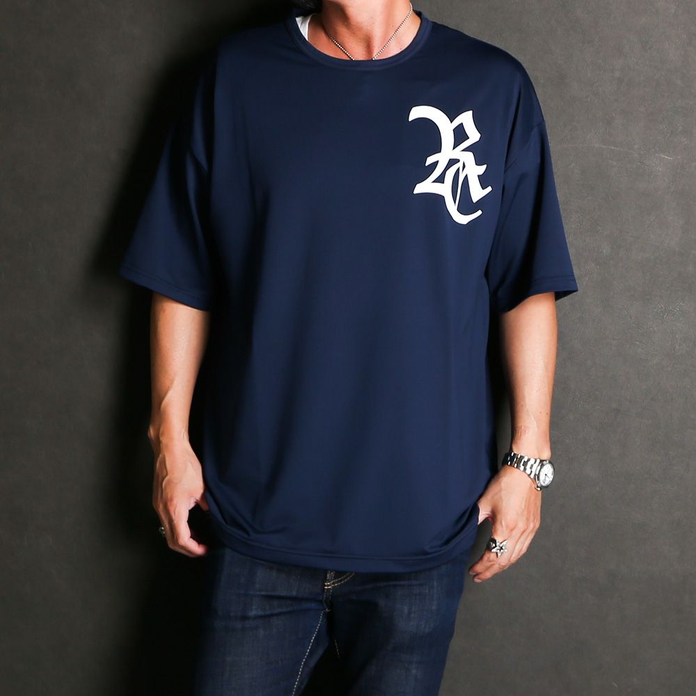 RC ROGO MESHLOOSE TEE / ドロップショルダー メッシュTシャツ / RC28-T-004